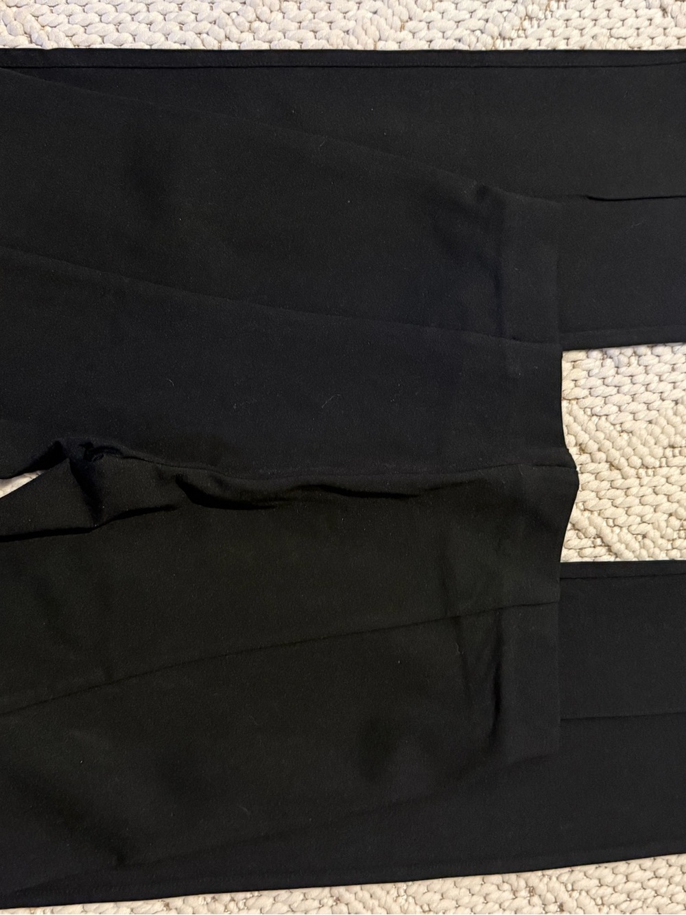 NWOT! Banana Republic Black Ankle Ultra Stretch Straight Leg Pants M - Picture 5 of 5